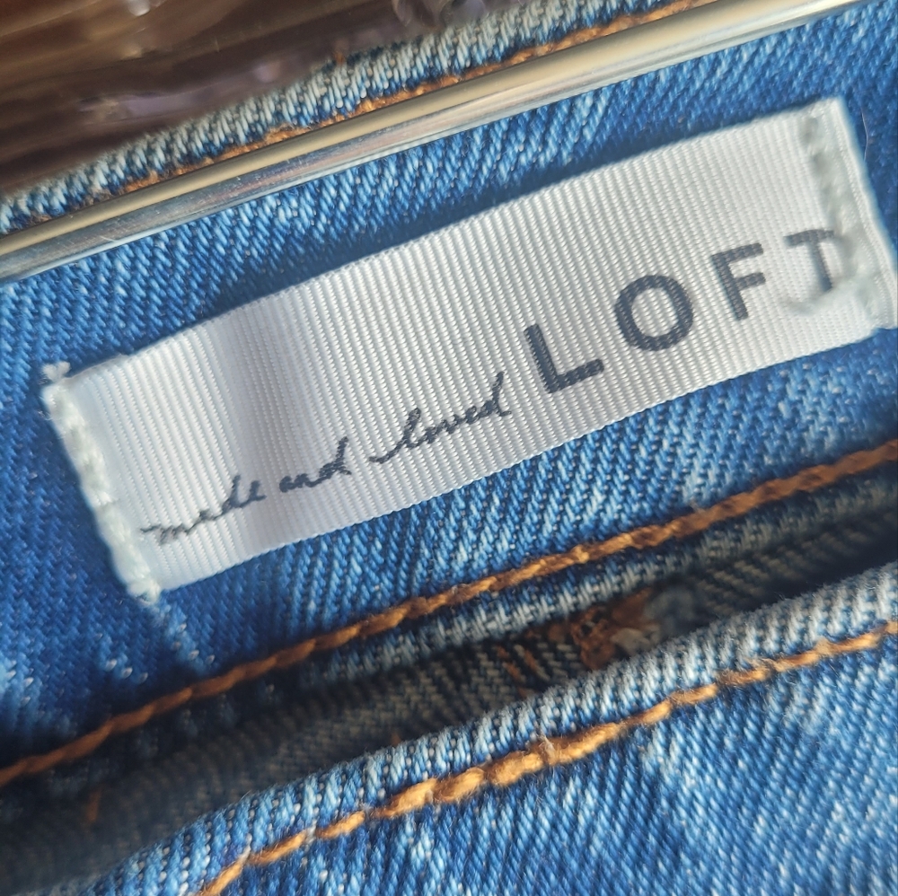 LOFT‎ Blue Super Flare Jeans - Picture 4 of 4